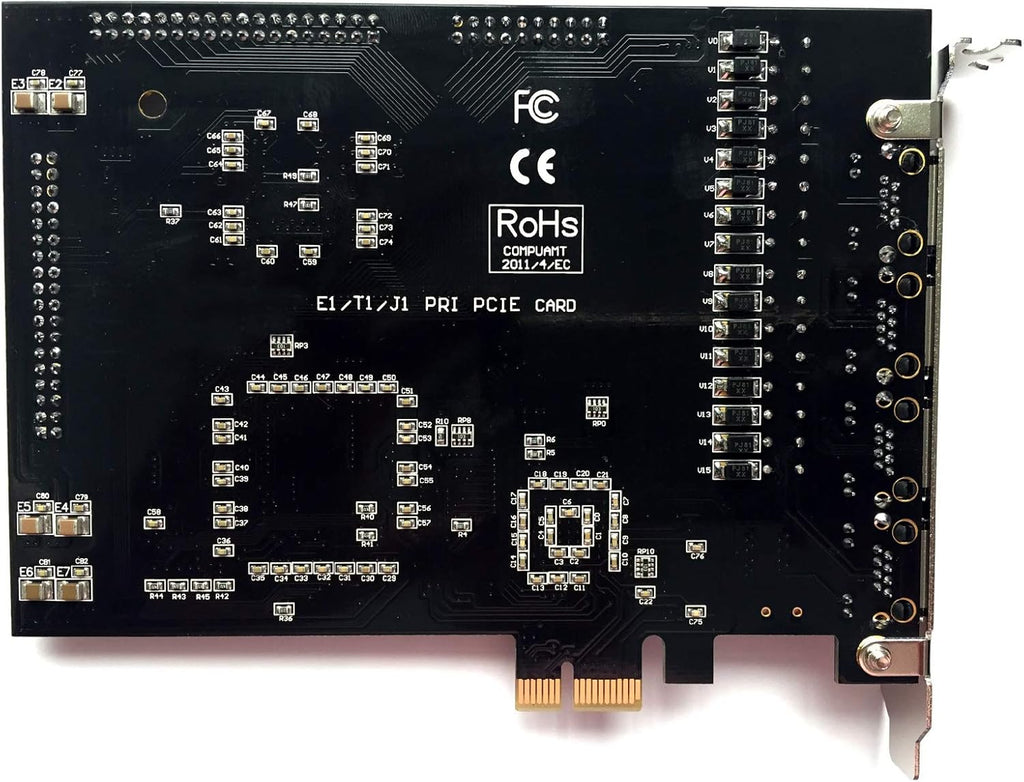 4 Port E1/T1 PCI-E Card B97159