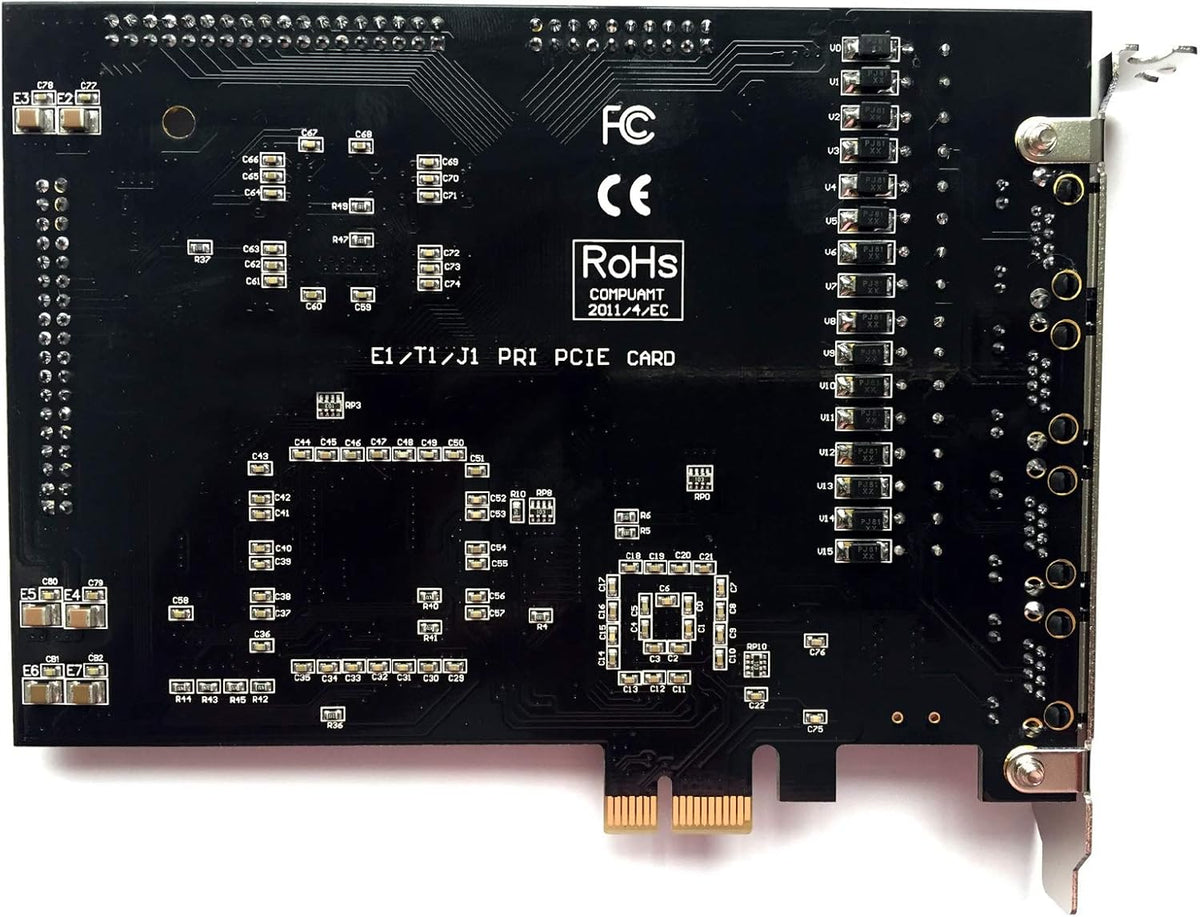 4 Port E1/T1 PCI-E Card B97159