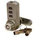 Chrome 3-Dial Lock G612