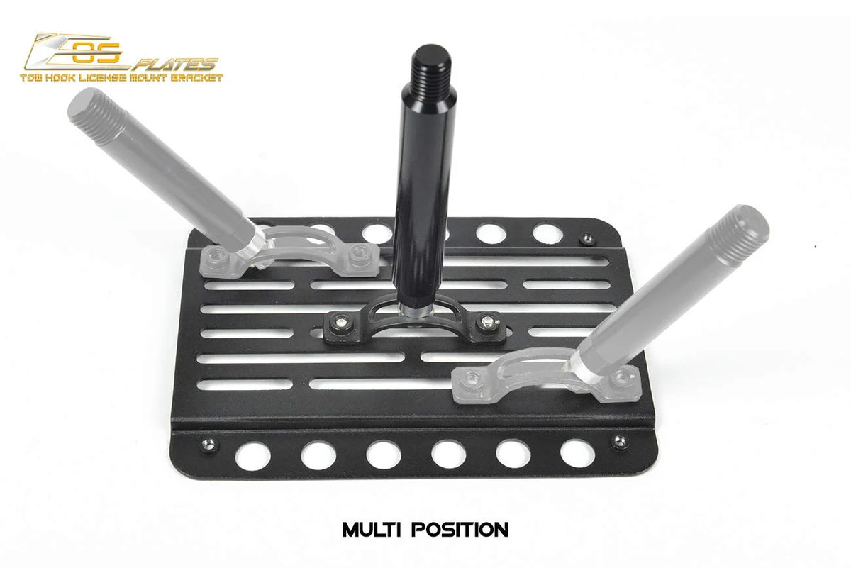 Tow Hook License Plate Relocator Mount Bracket K5563