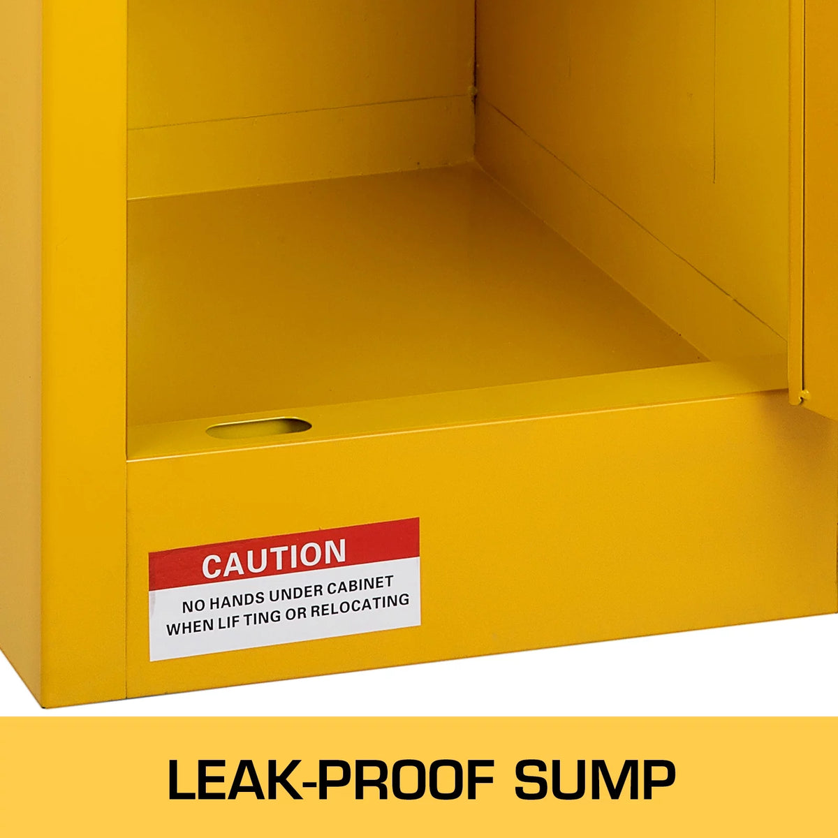 Flammable Storage Cabinet 11 gallon Galvanized Steel Y369710