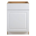 White Base Cabinet with Soft Close Full Extension Drawer U22374
