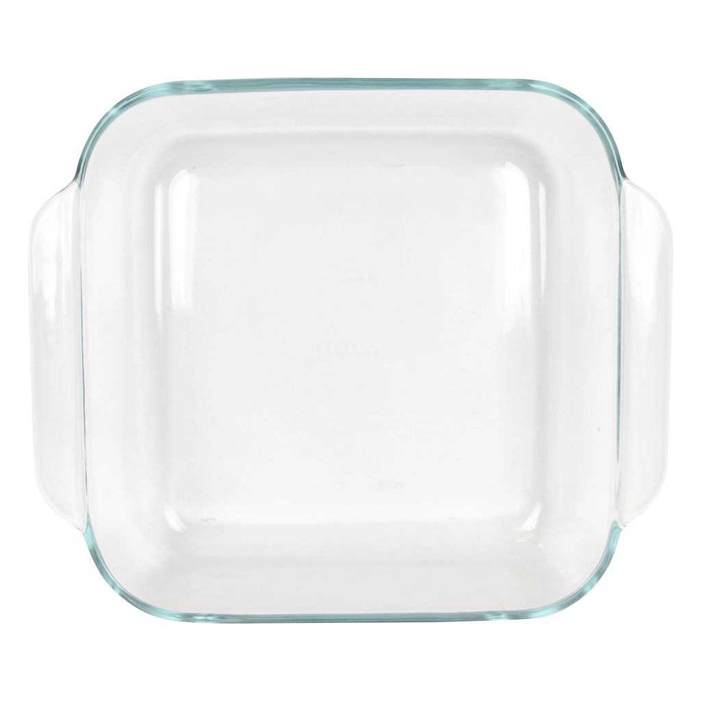 2-Quart Square Clear Glass Casserole Baking Dish J2544