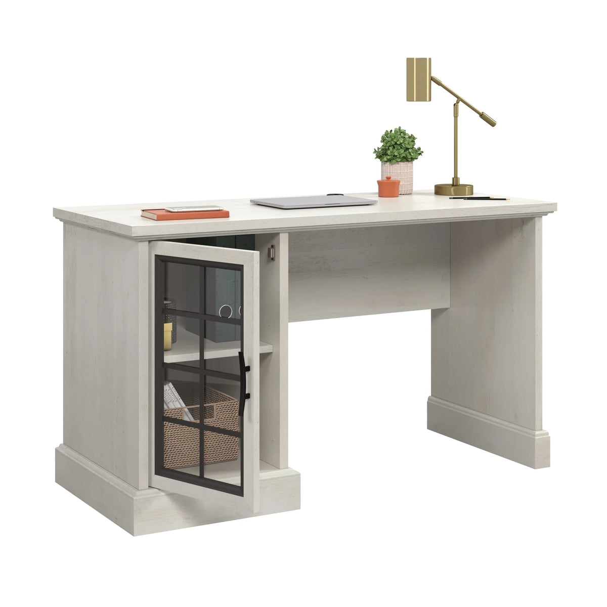 Engineered Wood Desk in Winter Oak Finish P782741