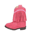 Pink Girls Western Boots O3599