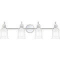 Polished Chrome 4 Light Bath Light D36397