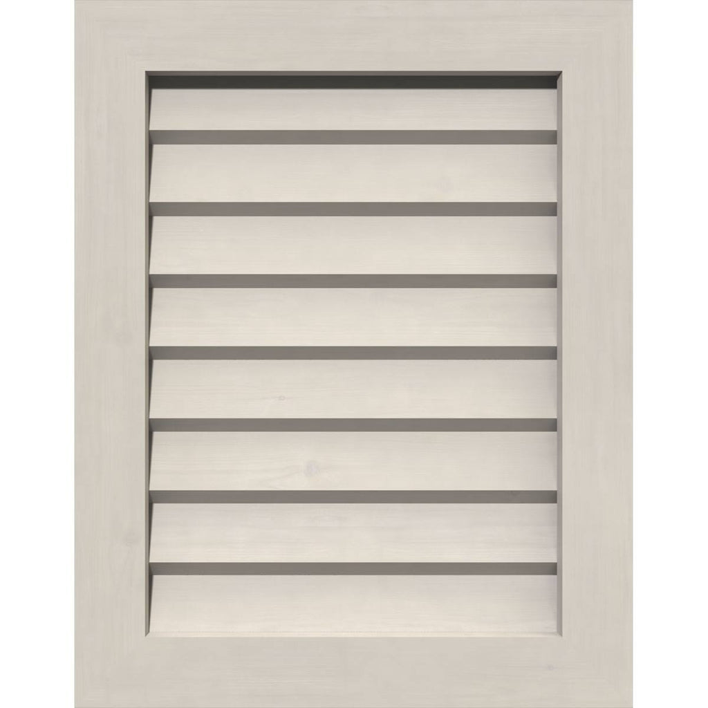 Primed Vertical Gable Vent M70354