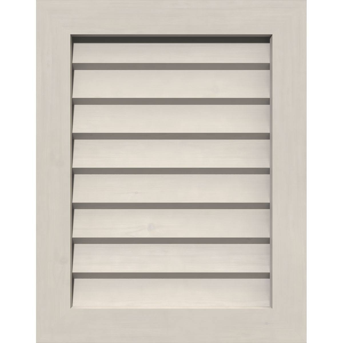 Primed Vertical Gable Vent M70354