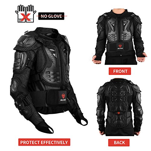 Motorcycle Protective Jacket with Full Body Armor P454