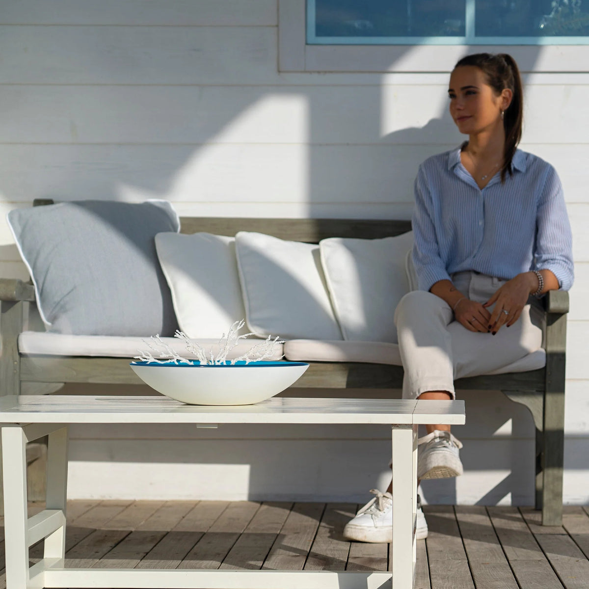 Fruit Bowl Twist Pale Blue B497