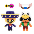 Brawl Stars Bo and Poco Action Figures Guitar Bow Fighter Brawler Set I4586