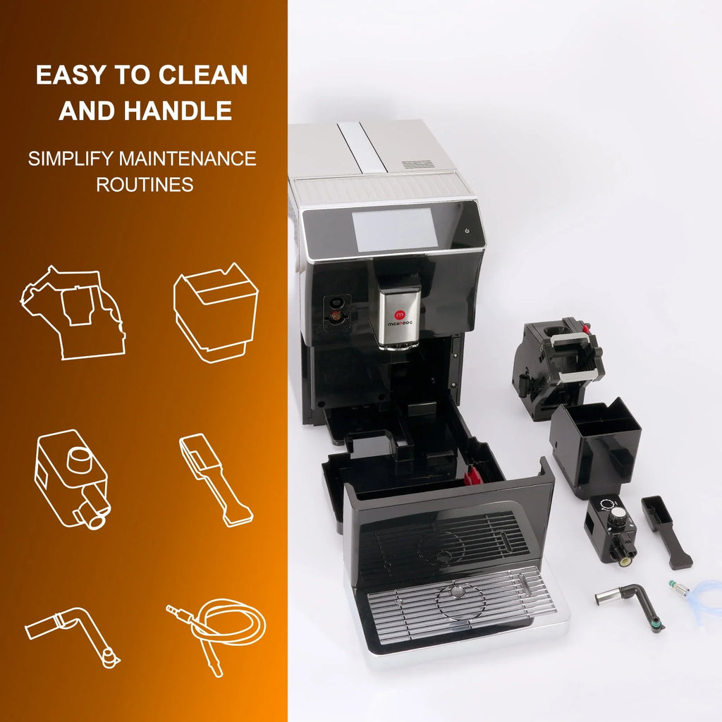 Black Super automatic Espresso Coffee Machine Y98466