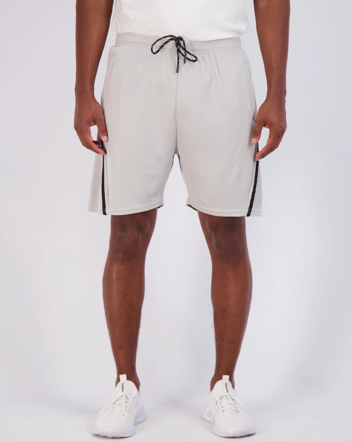 4 Pack Men's Quick Dry Mesh Athletic Shorts with Zipper Pockets F24225
