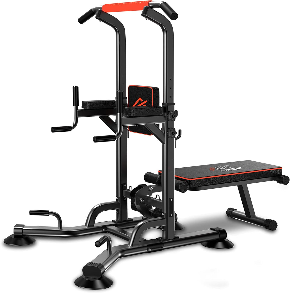 Multifunctional Pull-Up Workout Station with Steel Main Frame N99037