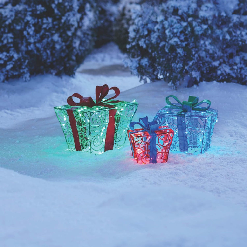 5 Ft. Pre-Lit Light Up Christmas Lamp Post Decoration I9948