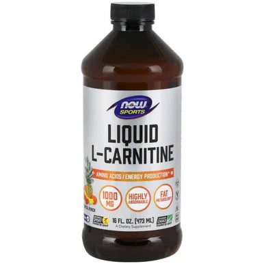 L-Carnitine Liquid 1,000mg Tropical Punch 16 oz J595