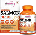 Salmon Fish Oil 1000mg Double Strength 650mg Omega 3 60 Enteric Coated Softgels D2923