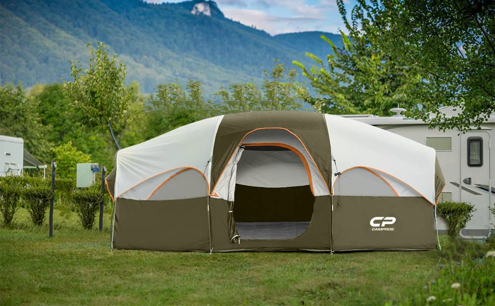 8 Person Camping Tent with Carry Bag J180164