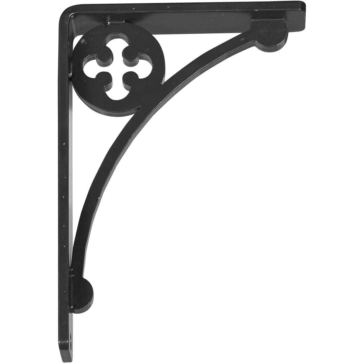 Wrought Iron Bracket Antiqued Silver M837506