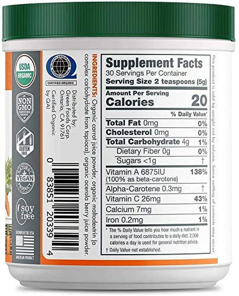 Organic Beet Carrot Matcha Green Foods Bundle J30473