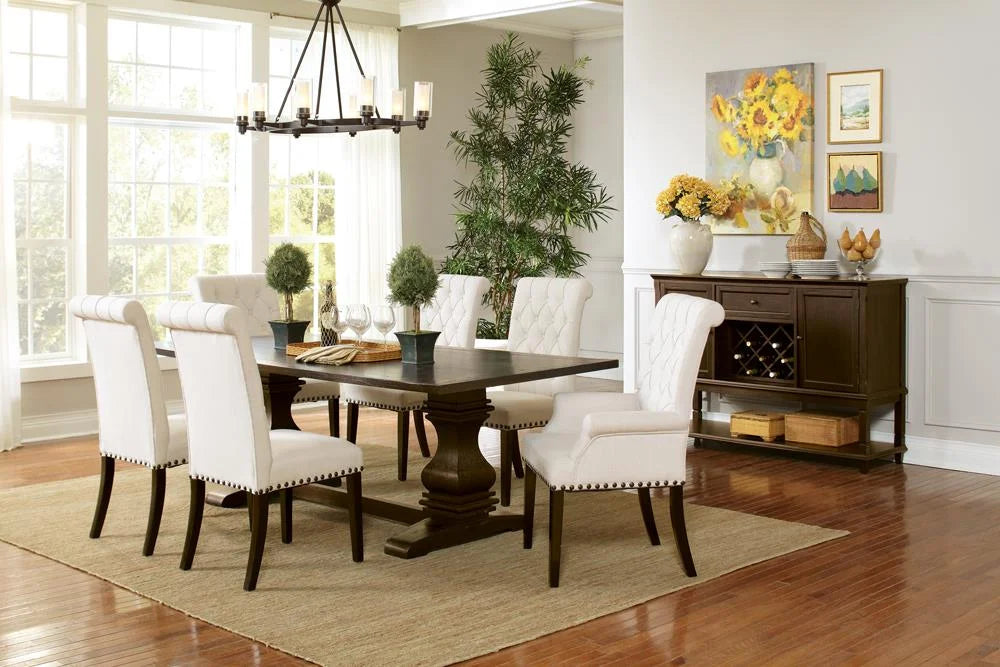 Rustic Espresso Dining Table X166708