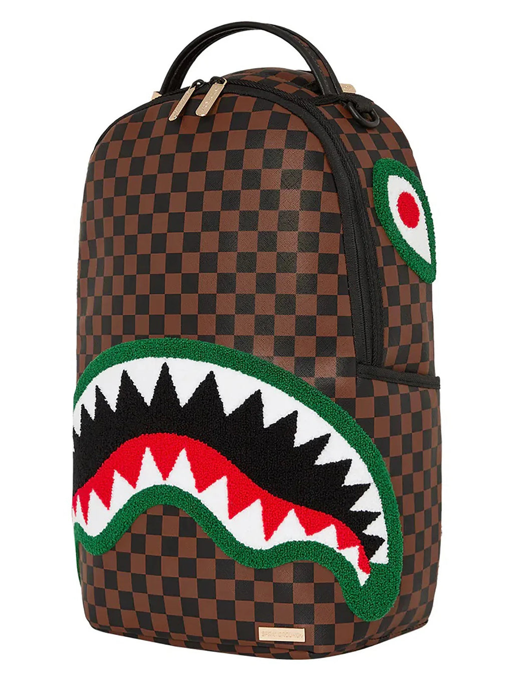 Brown Chenille Backpack W84358