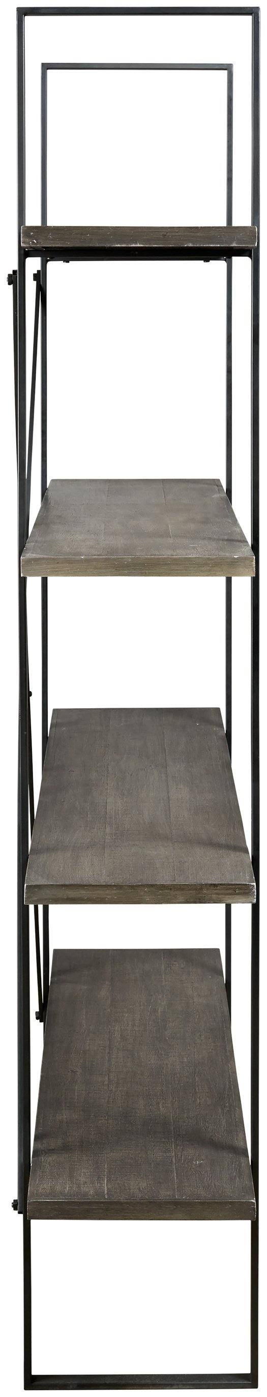 Black Gray Bookcase O409293