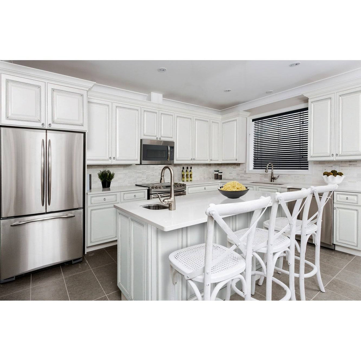 White Single Door Corner Wall Cabinet T29160