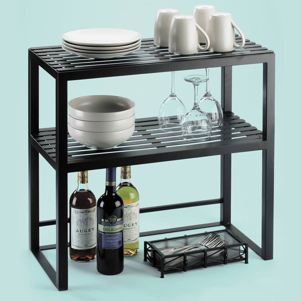 2 Tier Iron Hutch Riser U238