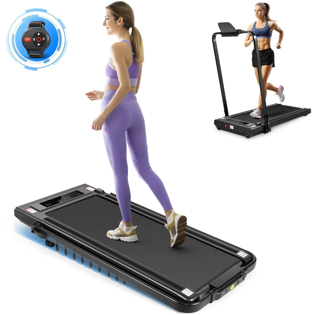 4 in 1 Under Desk Treadmill with 2.5HP Motor, Black P307848