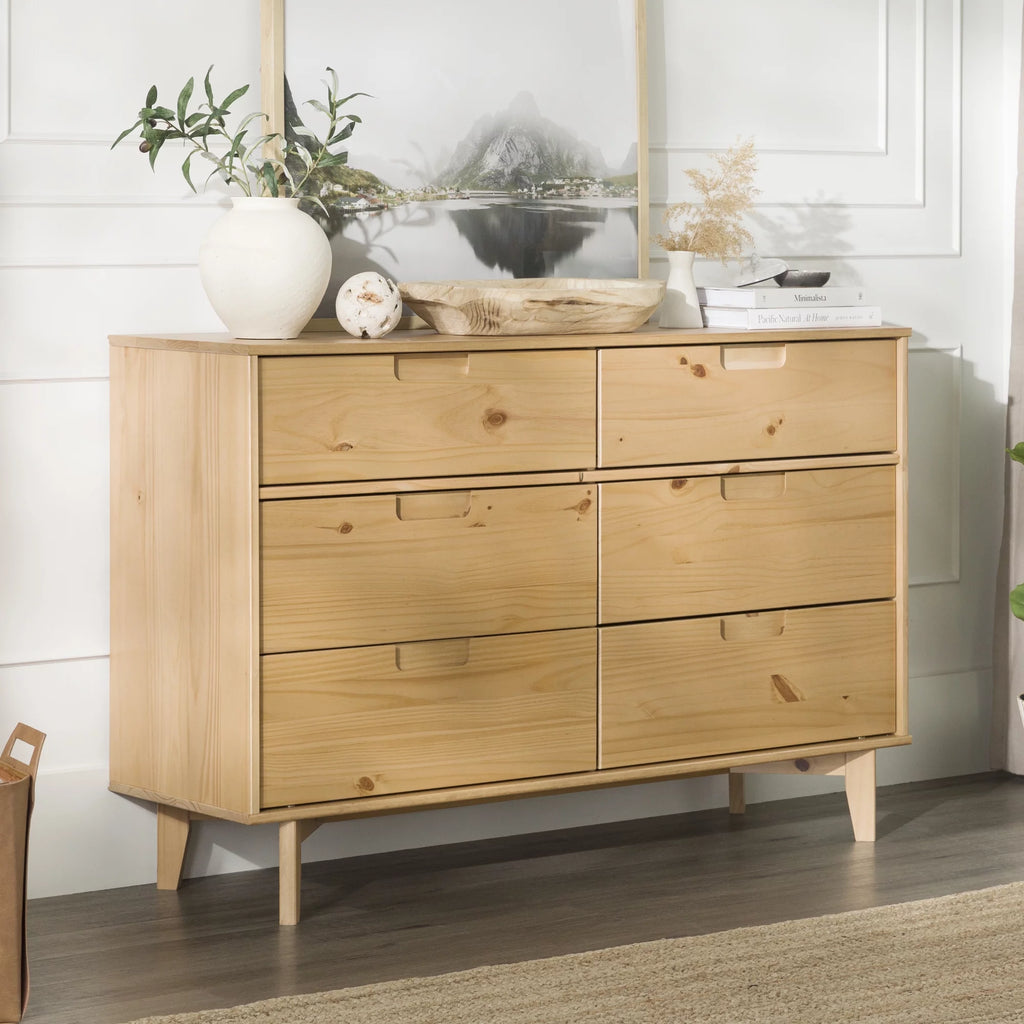 6 Drawer Solid Wood Dresser H5653