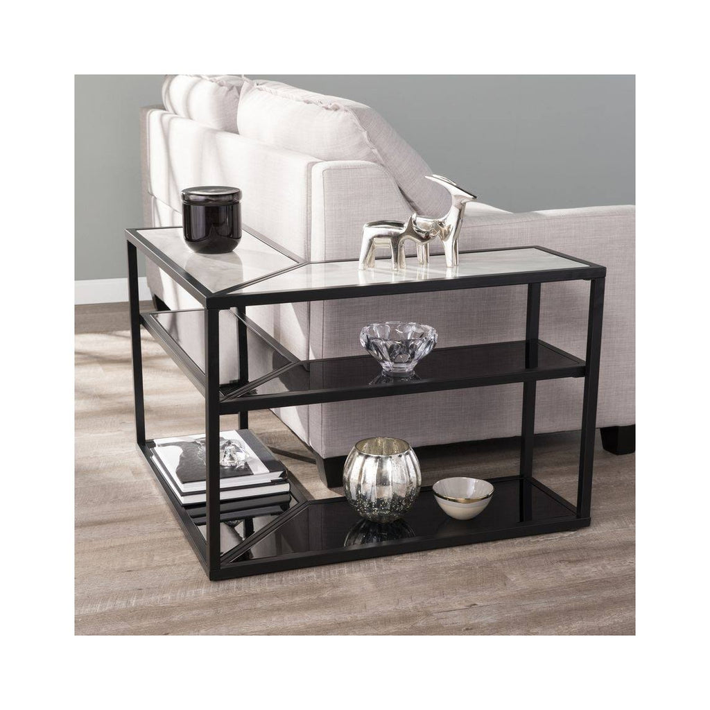 Faux Marble Wrap Around Table P407