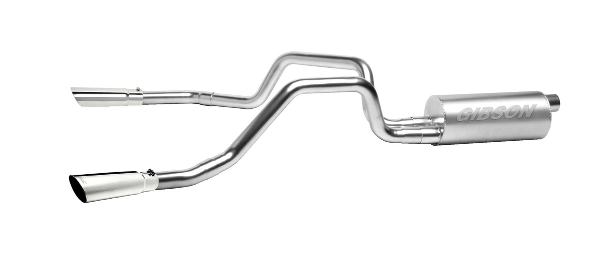 Cat-Back Dual Split Exhaust System, Stainless K3959