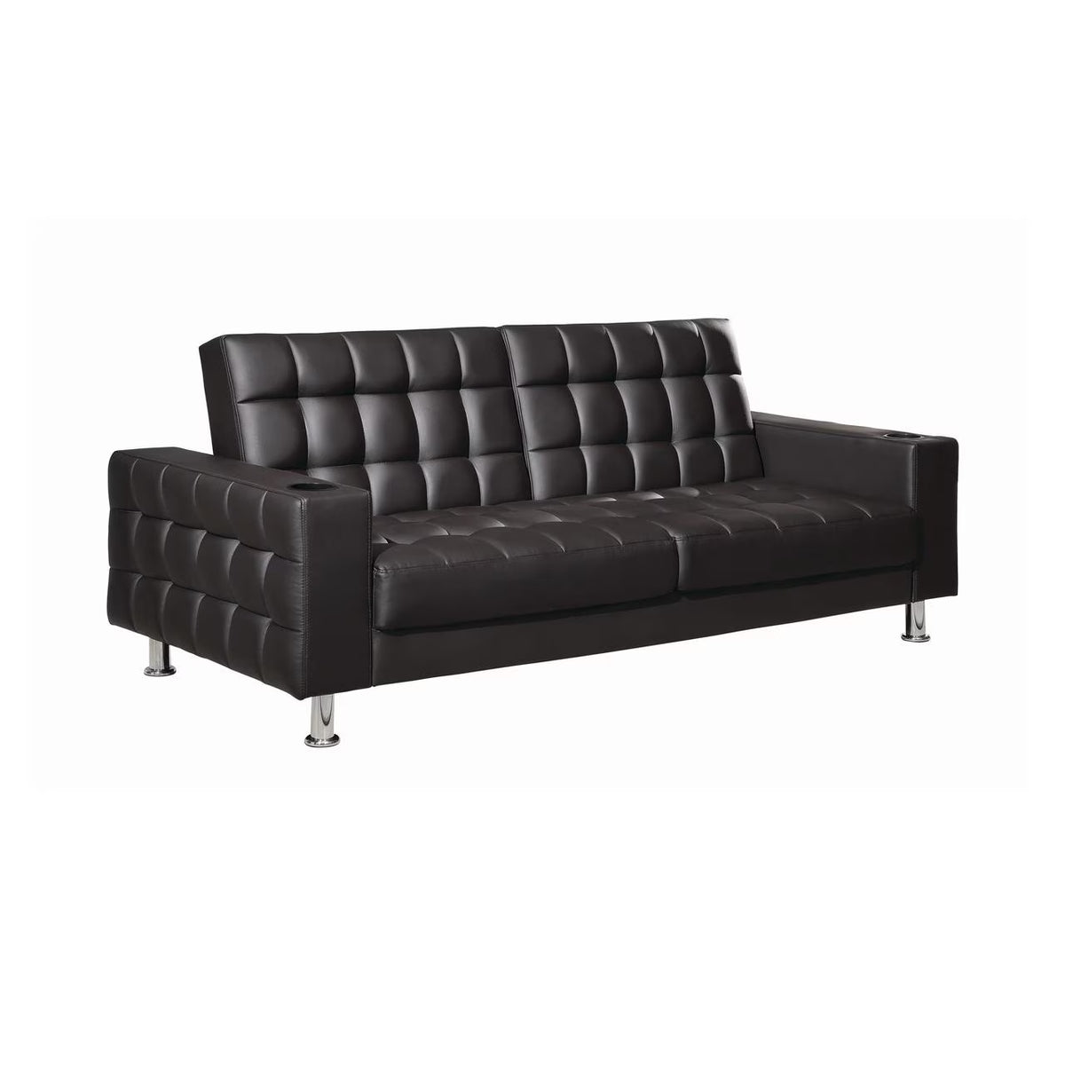 Adjustable Sofa Bed Dark Brown D411