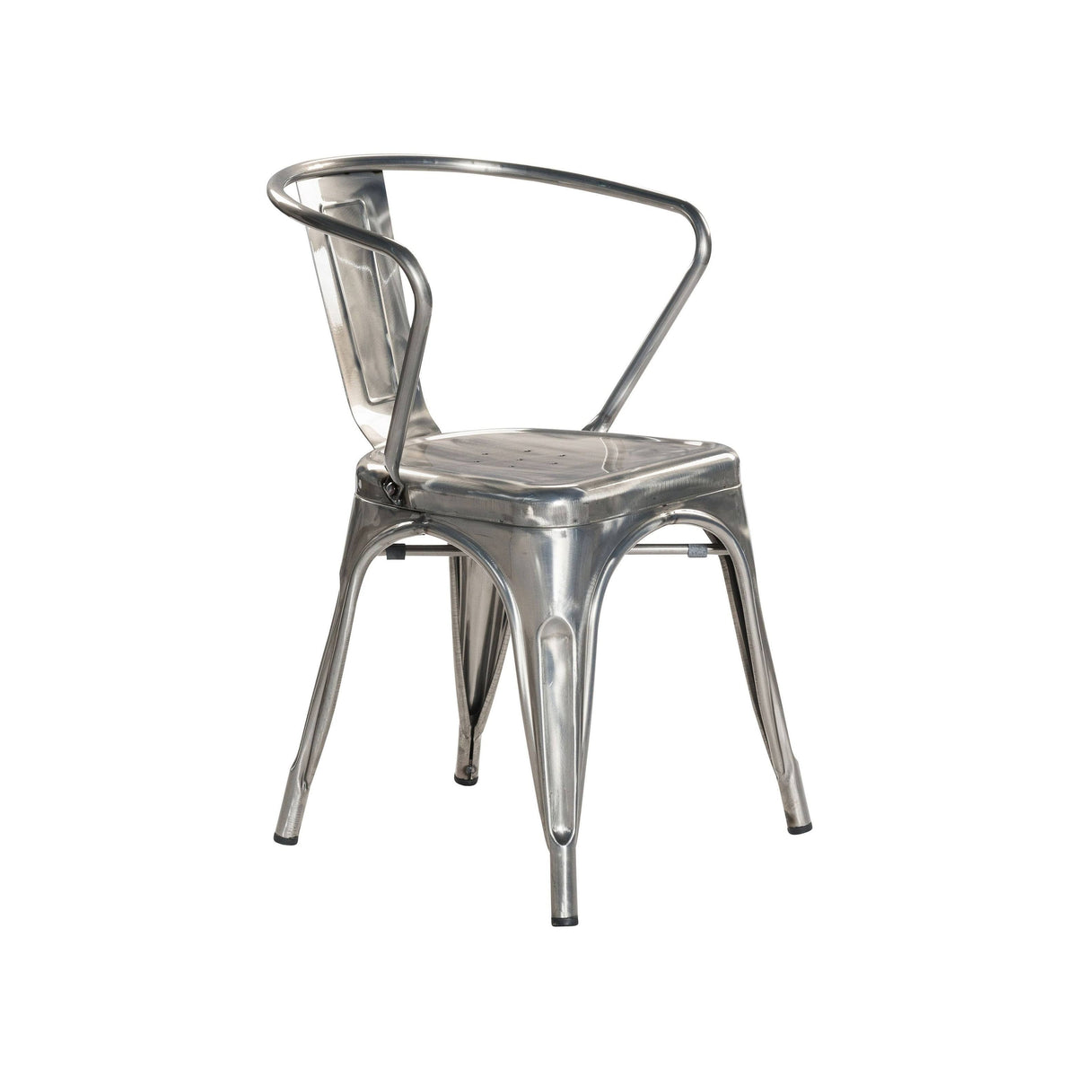 Metal Industrial Stackable Dining Chair (Set of 4) V9708