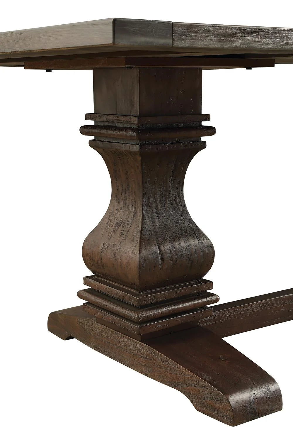Rustic Espresso Dining Table X166708
