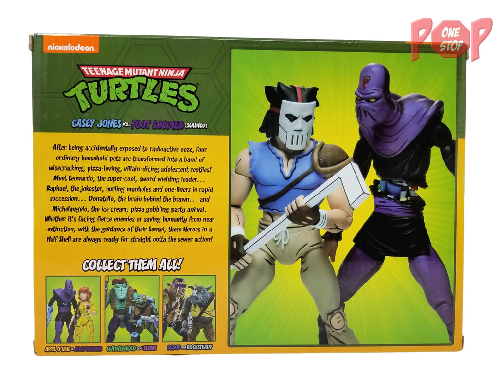 Casey Jones and Foot Soldier NECA B819477