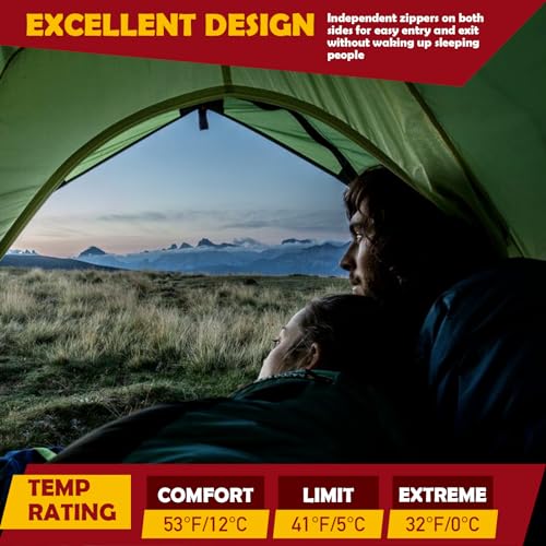 Extra Large 2 Person Double Sleeping Bag J580160
