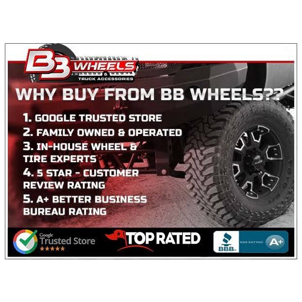 18x9 8x180 +12mm PVD Wheel Rim F704