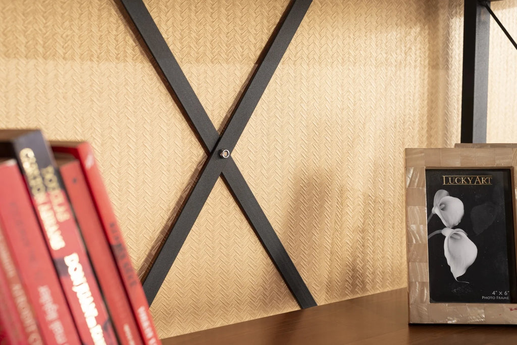 5 Tier Solid Wood Bookcase Z4342