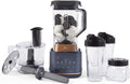 Kitchen System with XL 9-Cup Tritan Jar, Food Processor, 2 Blend-n-Go Cups, Mini Jar and Tamper Tool, Dark Blue C825