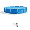 12' x 30 Metal Frame Round Above Ground Swimming Pool F5987