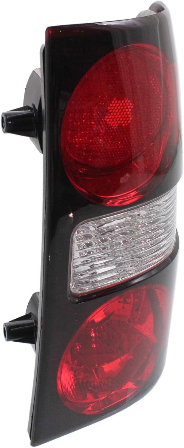 Tail Light Lens and Housing Set of 2 Clear & Red Q754852