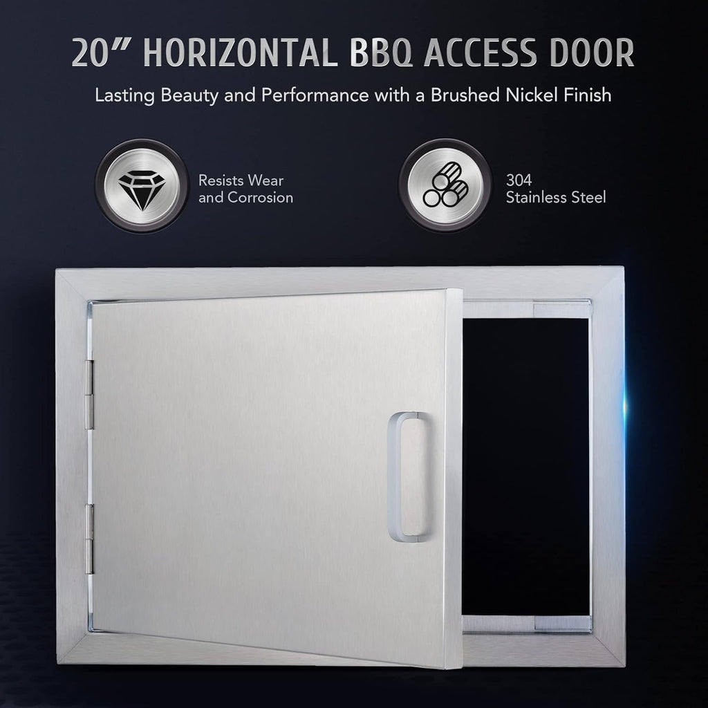 Weatherproof 304 Stainless Steel Single Access Door (20 W x 14 H) J656