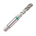 M22x2.50 Metric 4 Flute 6H Modified Bottoming Spiral Flute Tap Cobalt Bright Finish P5986