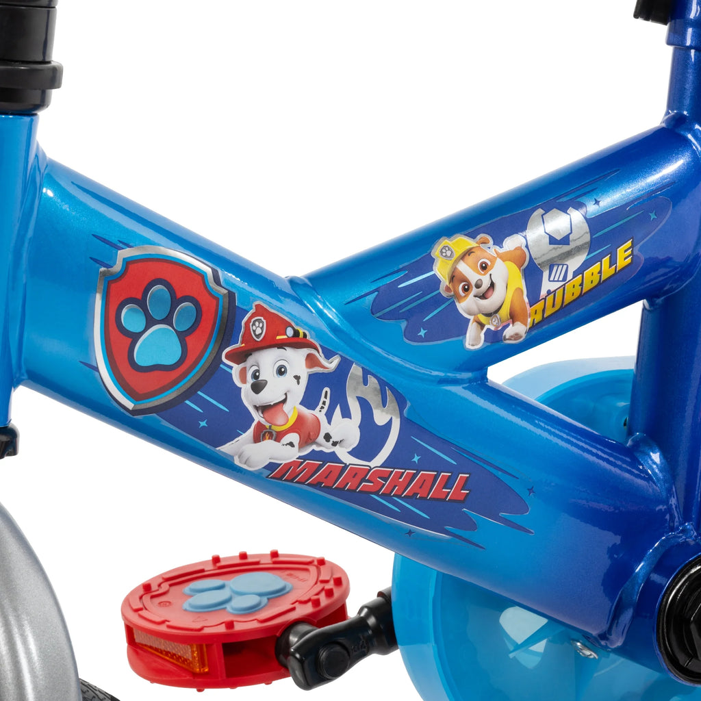 Blue 12-inch Boys' Training Wheel Bike I326906