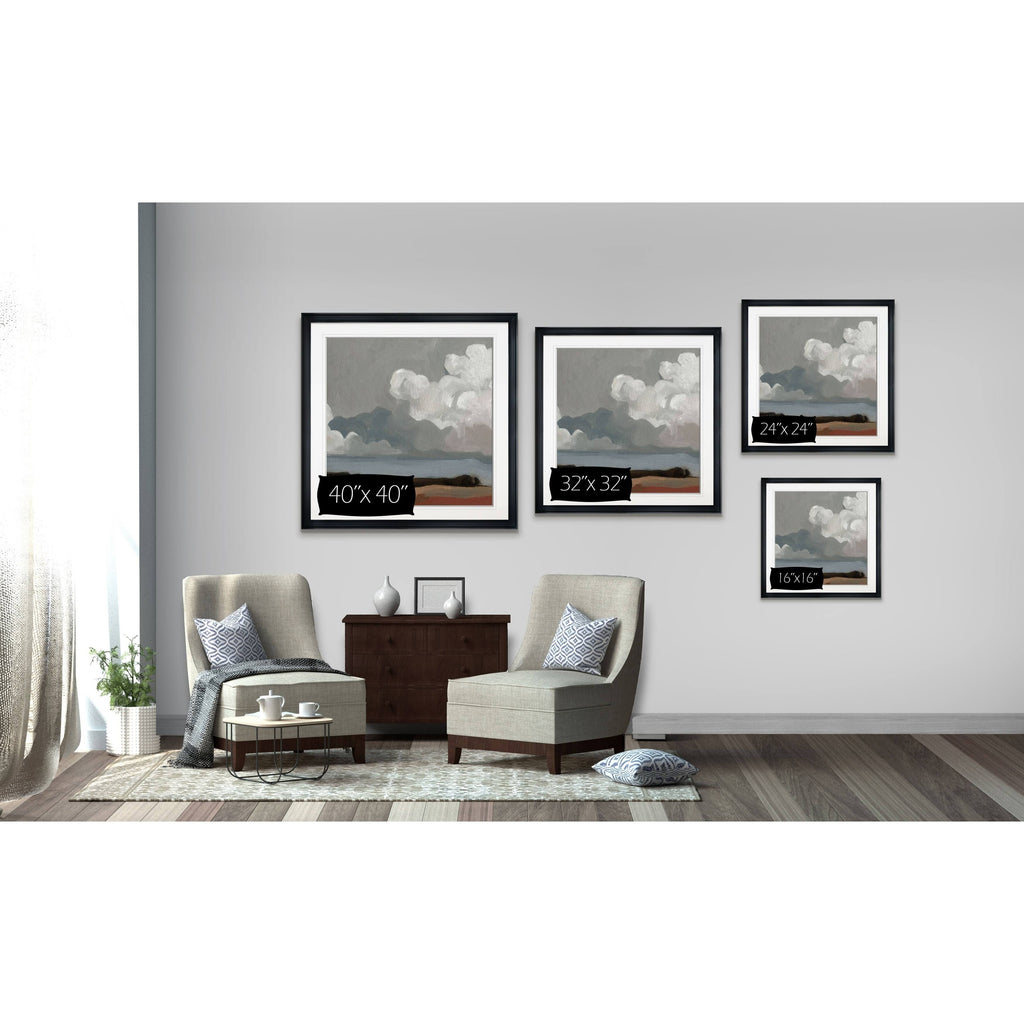 Framed Giclee Print 28x28 K5300
