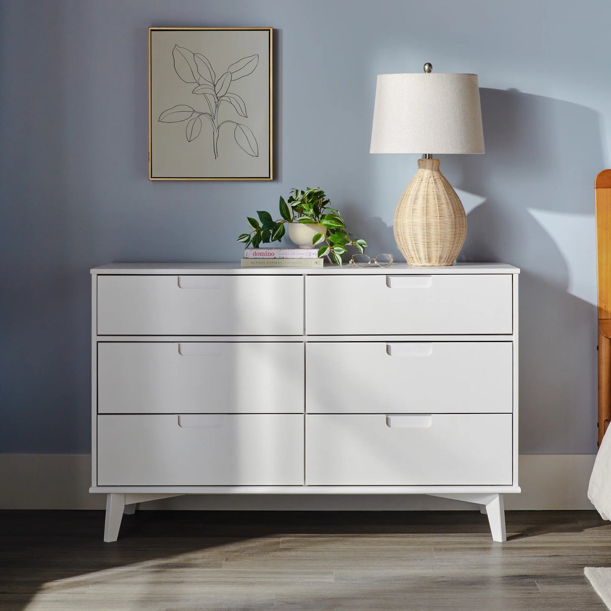 6 Drawer Solid Wood Dresser H5653