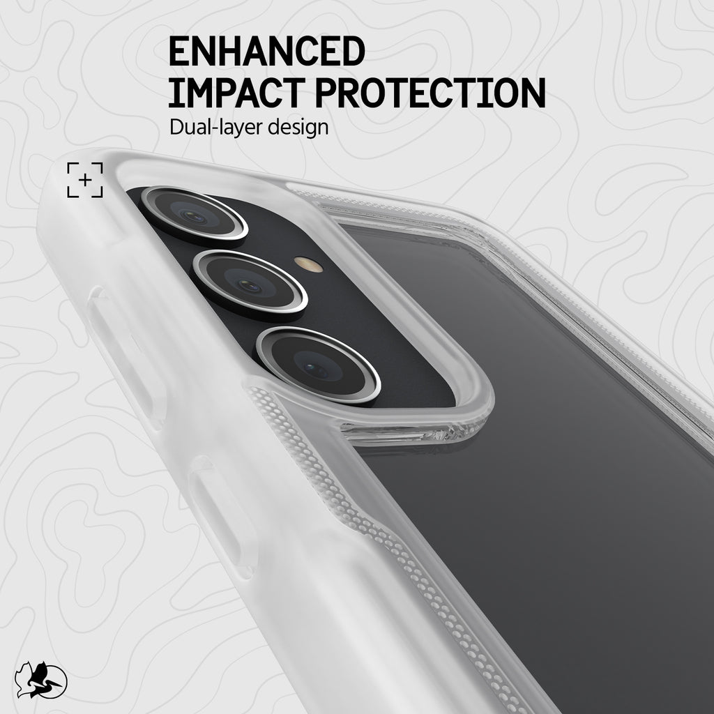 Clear Samsung Galaxy S24 Case with Belt Clip Holster L978157