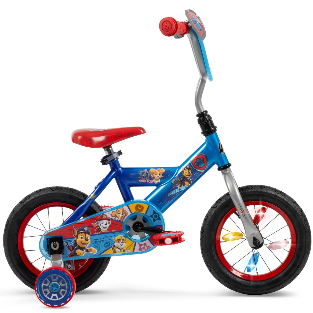 Blue 12-inch Boys' Training Wheel Bike I326906